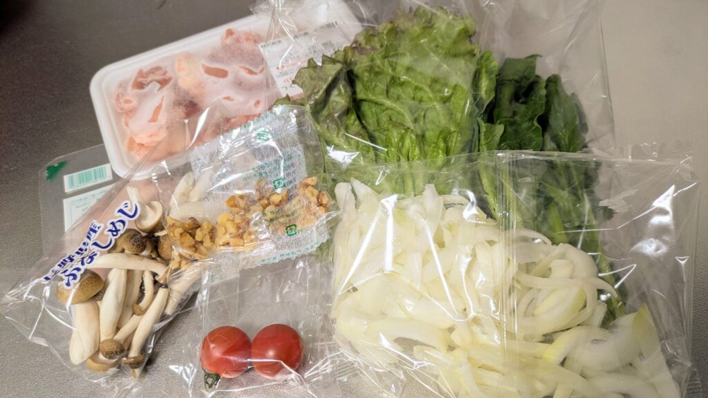 マンジャロダイエット 2026/03/16の食事記録：ヨシケイミールキットの実食口コミ・評判