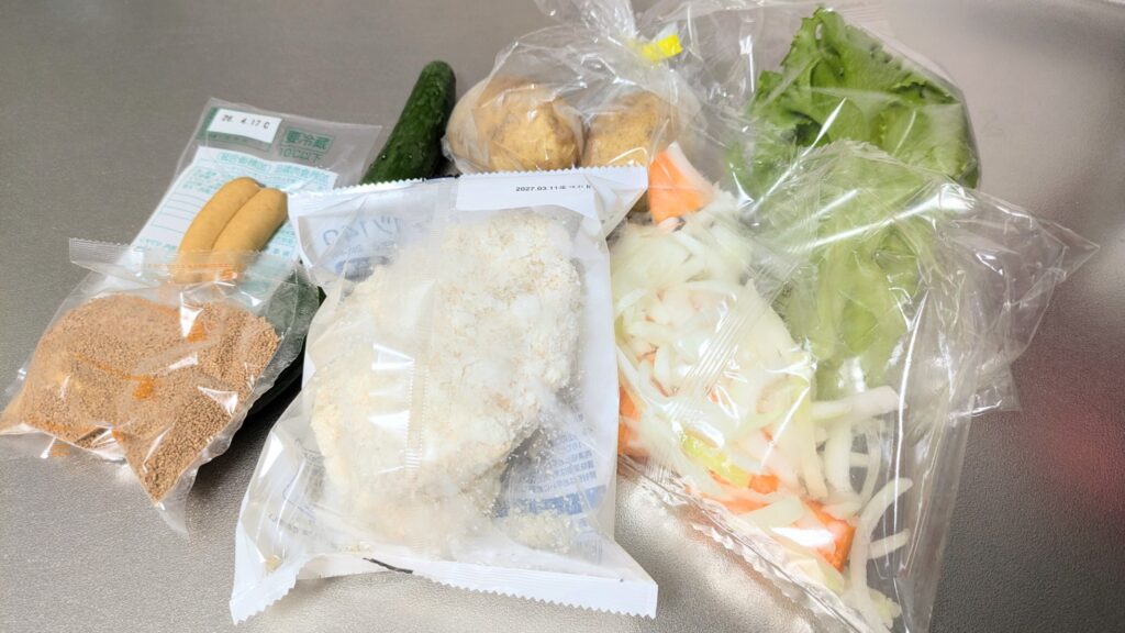 マンジャロダイエット 2026/04/02の食事記録：ヨシケイミールキットの実食口コミ・評判