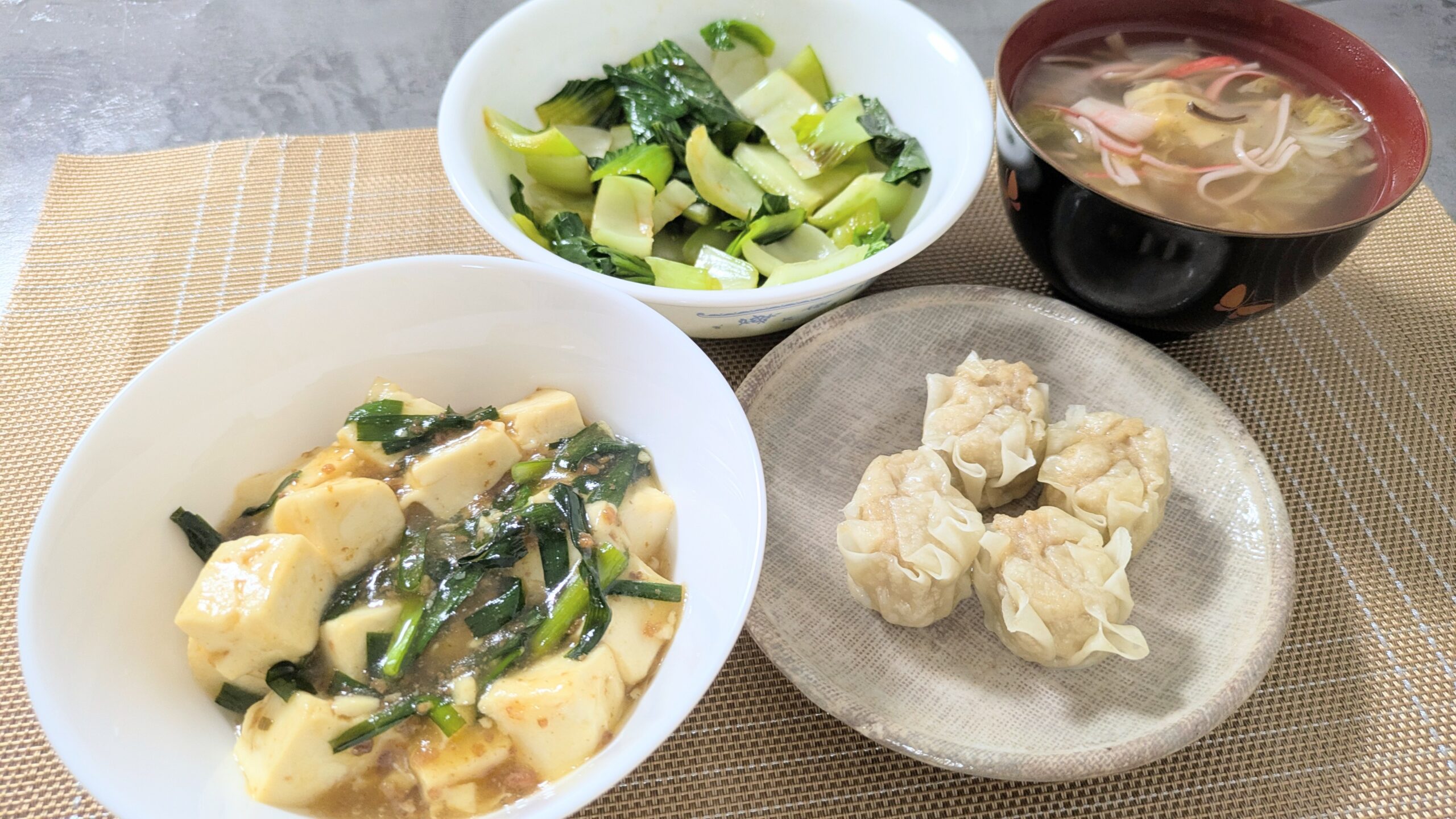 マンジャロダイエット ヨシケイ 辛くない!麻婆豆腐 完成