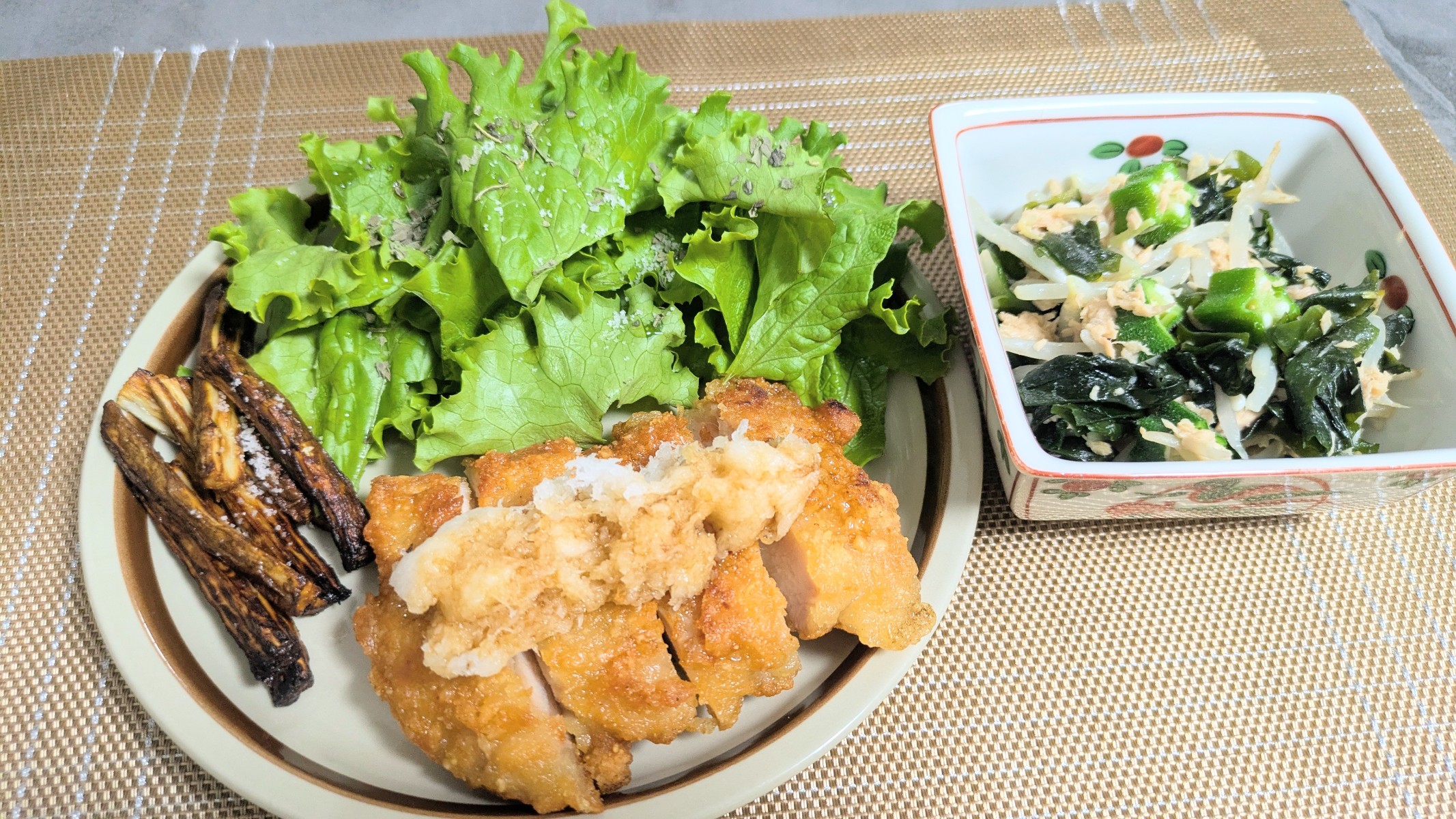 マンジャロダイエット ヨシケイ おろしチキン竜田 完成